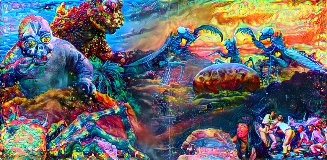 Son of Godzilla Psychedelic 1