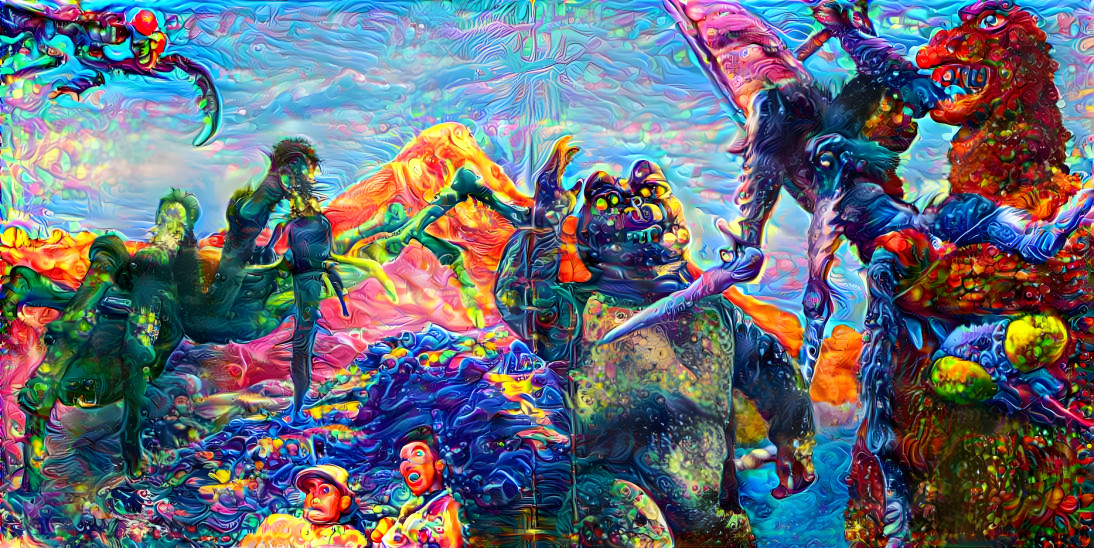 Son of Godzilla Psychedelic 3