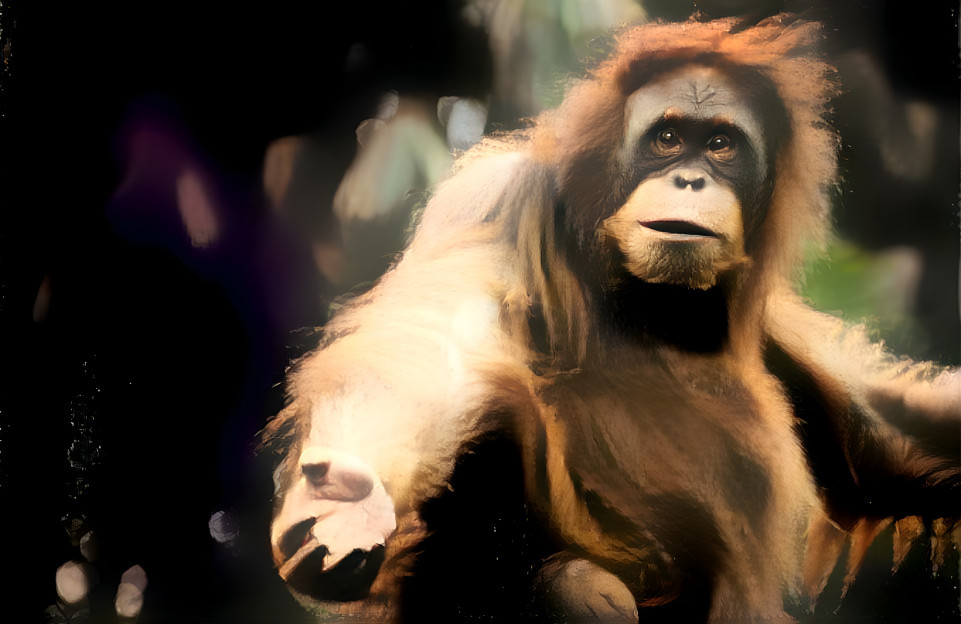 Dramatic Orangutan 