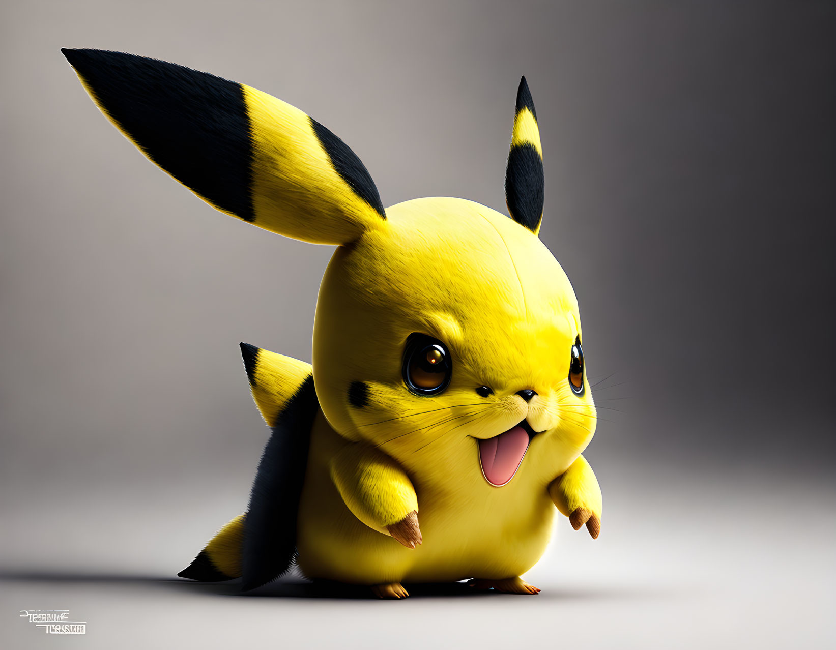 Iconic Pikachu Image with Vibrant Colors