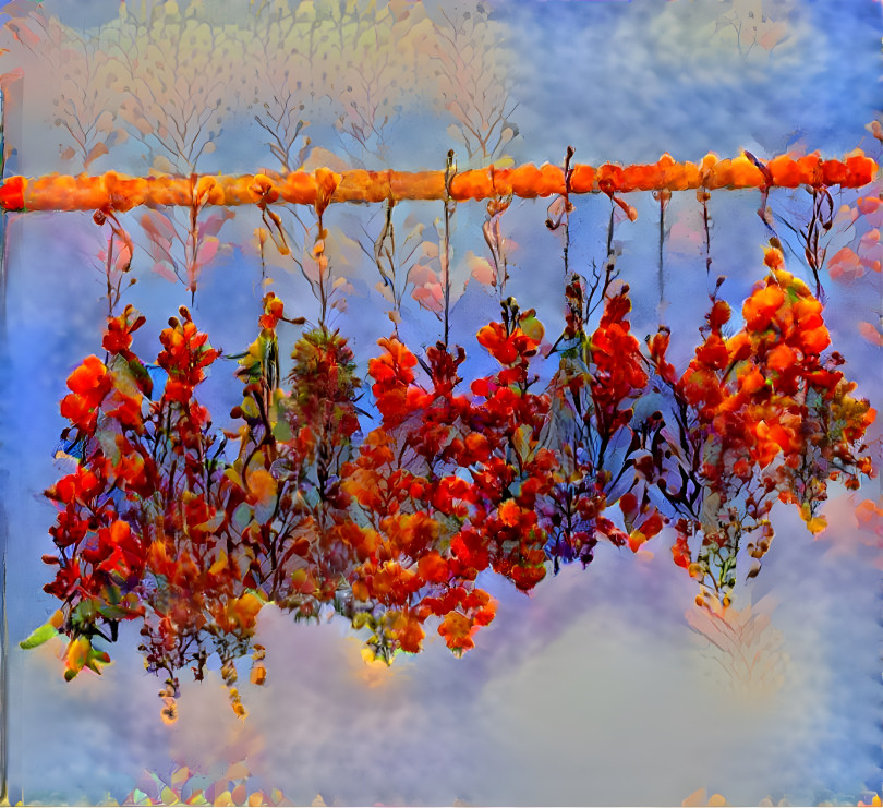 drying herbs