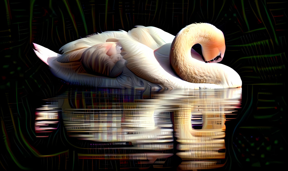 Resting Swan