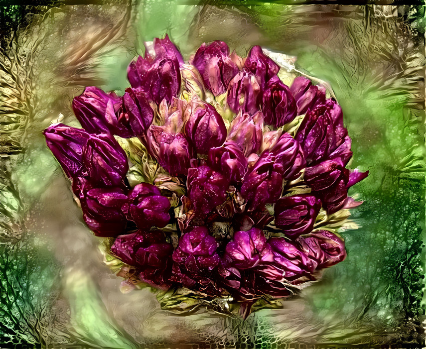 buds of a rhododendron