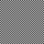 Monochrome checkered pattern with optical illusion effect