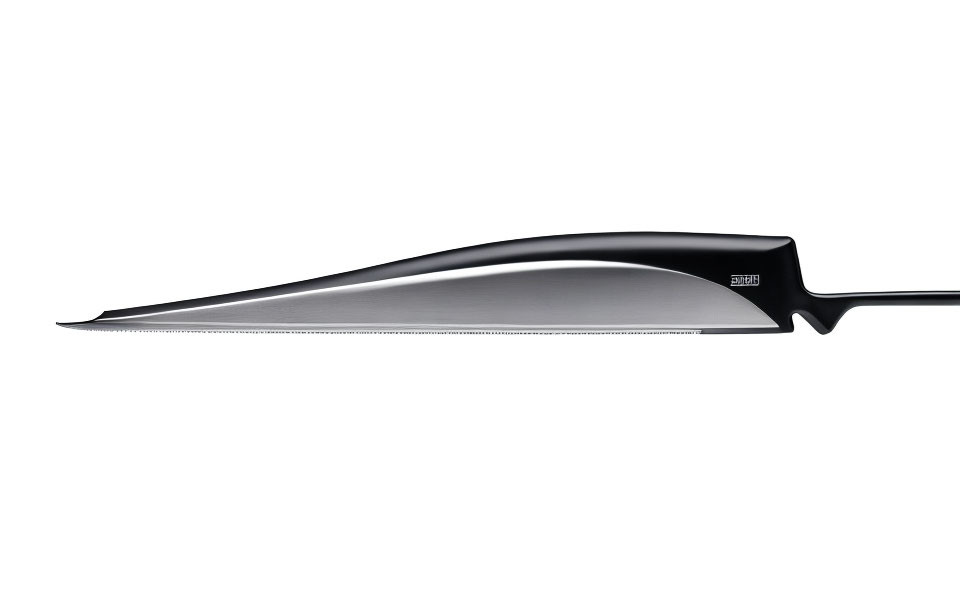 Modern Black & Silver Hair Straightener: Thin Flat Iron Design, Digital Temperature Display