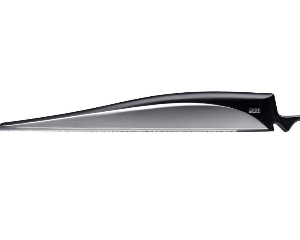 Modern Black & Silver Hair Straightener: Thin Flat Iron Design, Digital Temperature Display