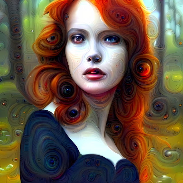 Redhead in a dream