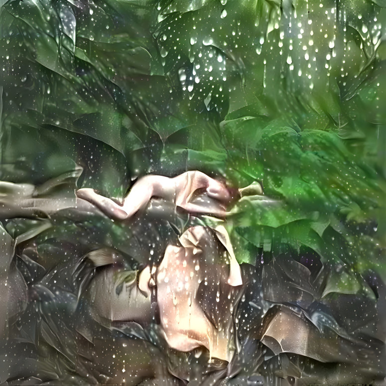 Nymphs on a lake