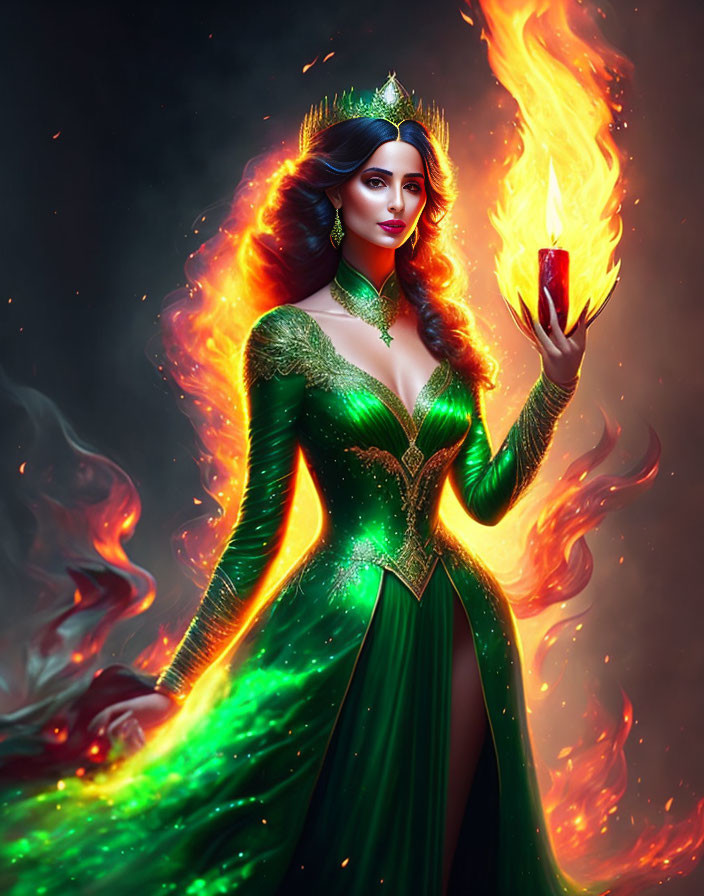 Fire Sorceress 