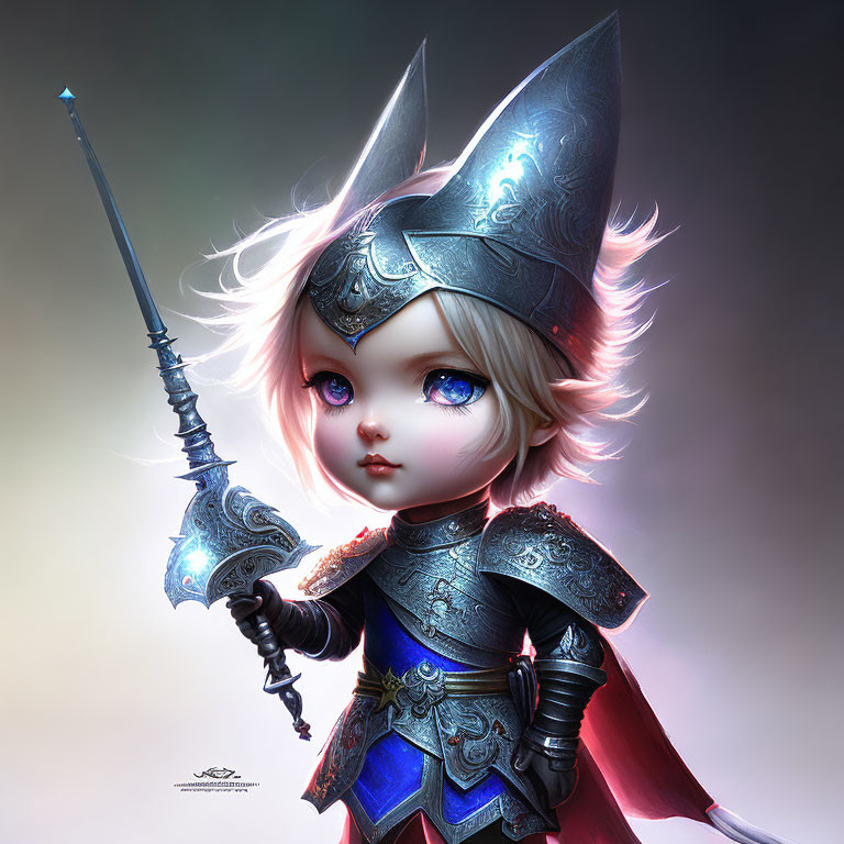 Chibi warrior 