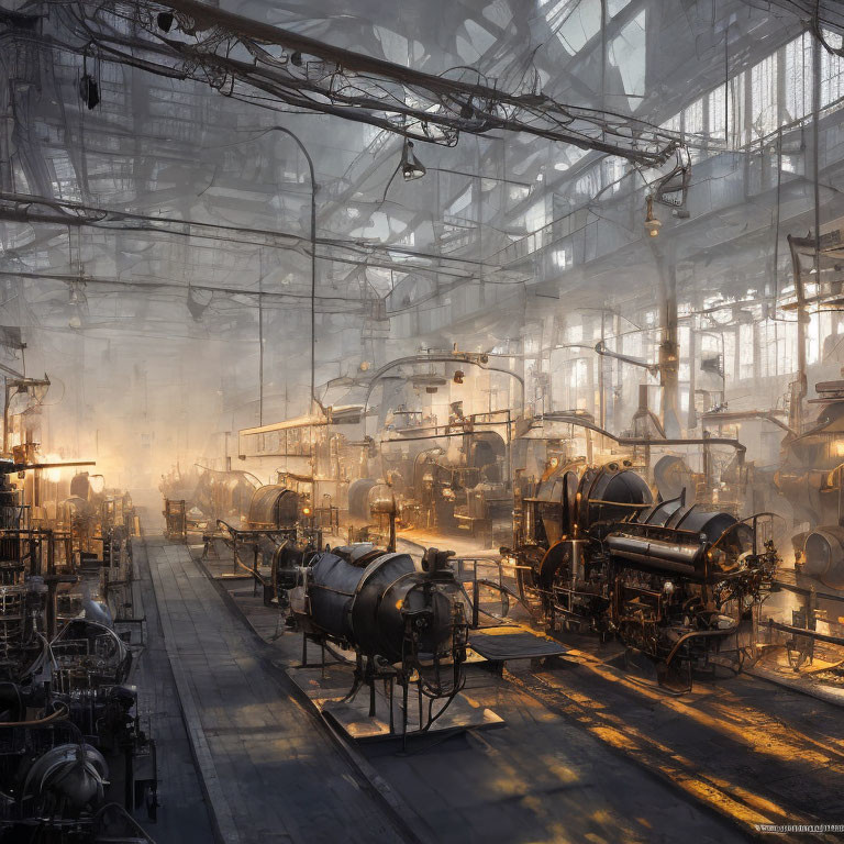 Factory interior 