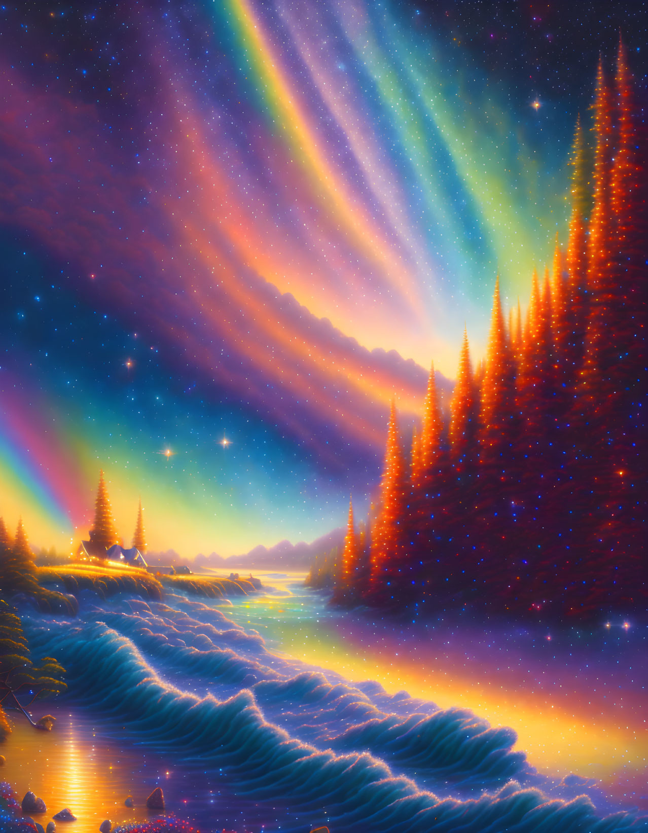 The River of Stars That Drank a Rainbow