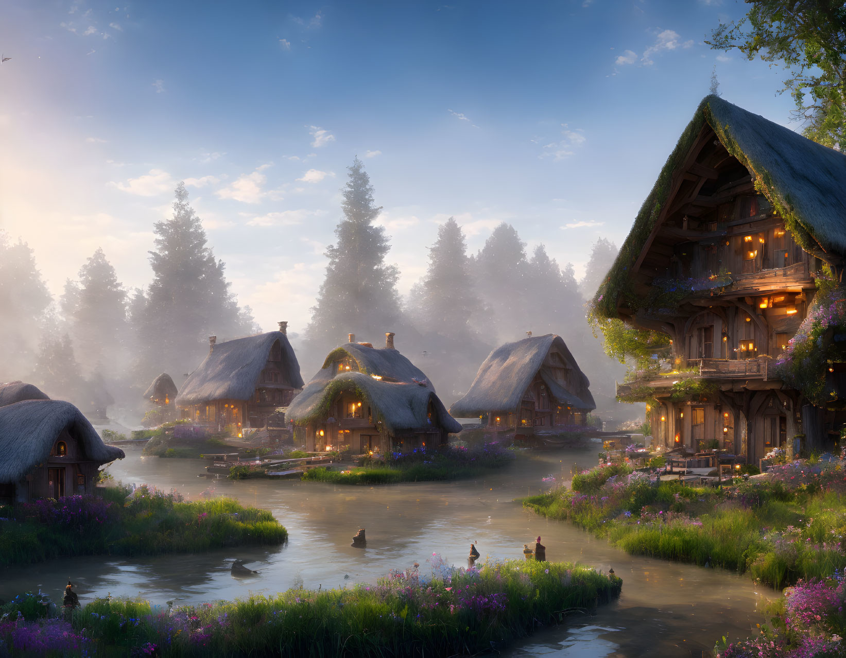 Swamp village