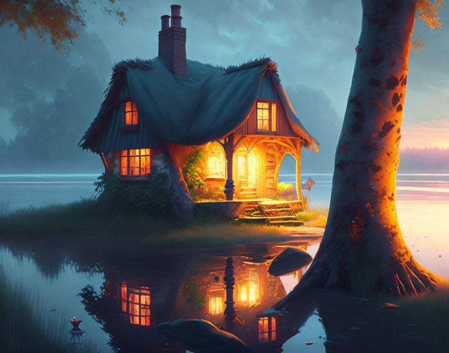 Cottage near the water