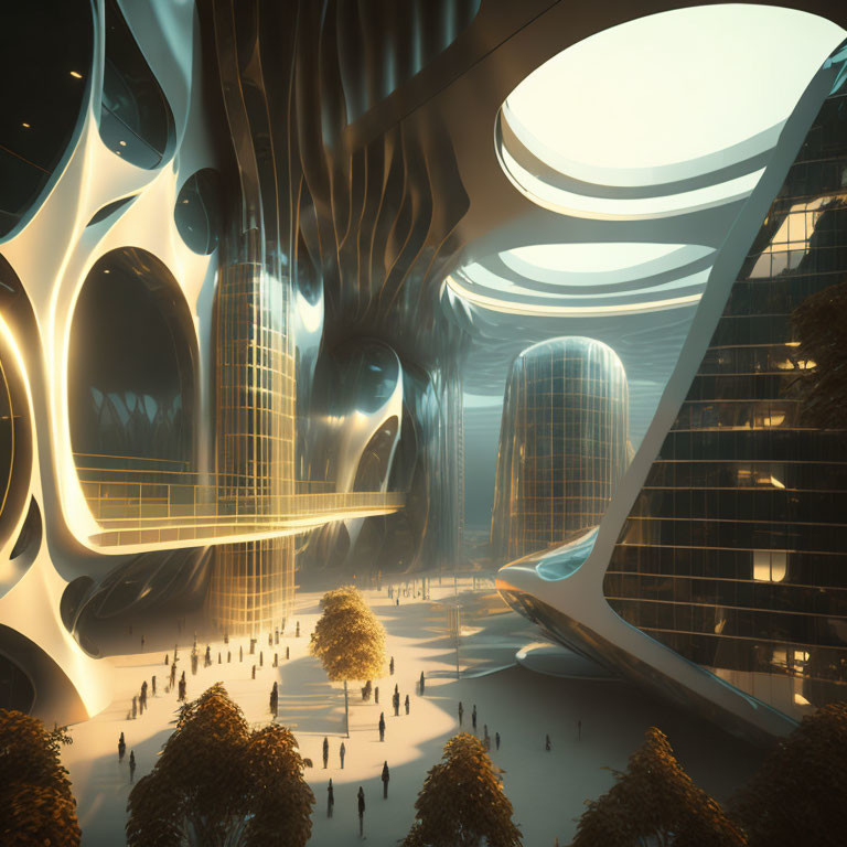 Futuristic City UnderGround