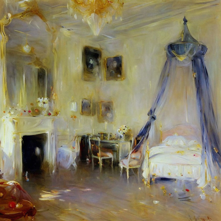 Berthe Morisot interior