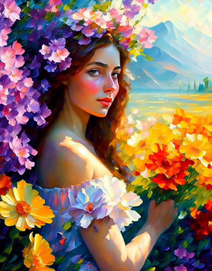 La chica de las flores (Flower's girl)