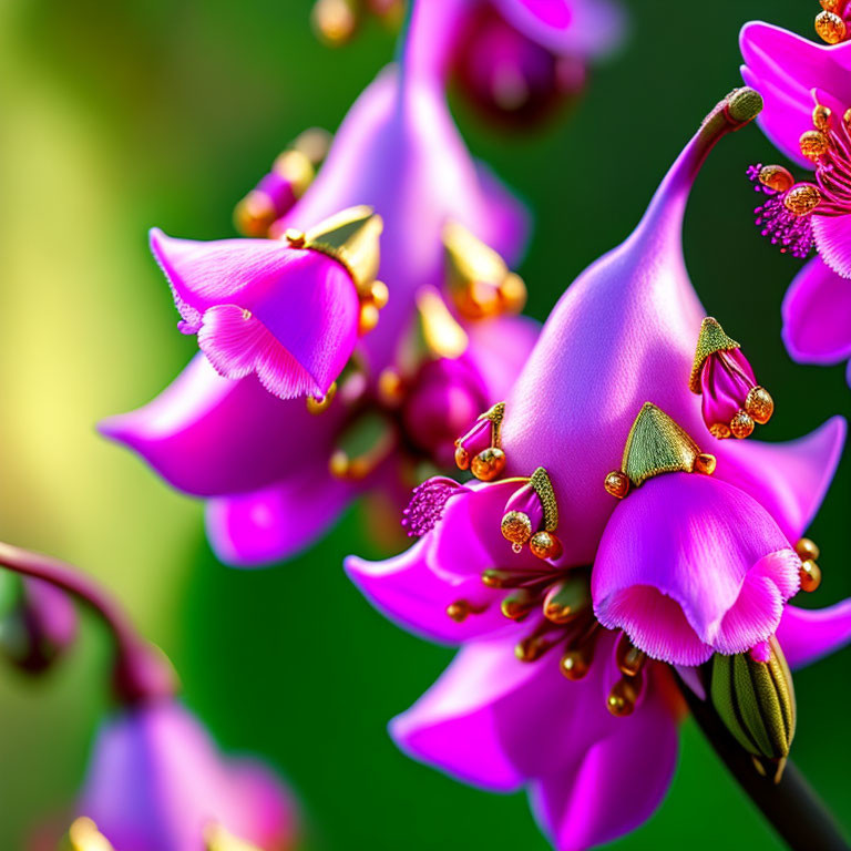 Close up on the garden