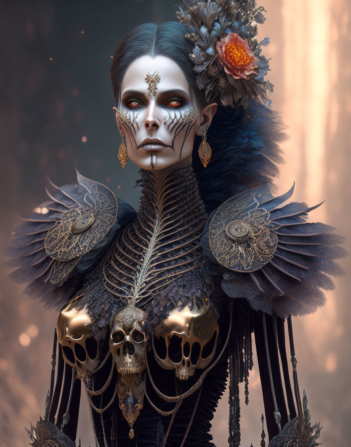 beautiful skeleton woman2