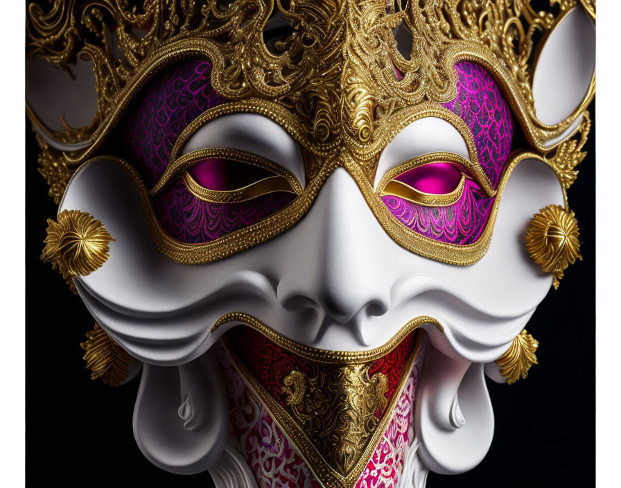 Venetian carnival mask