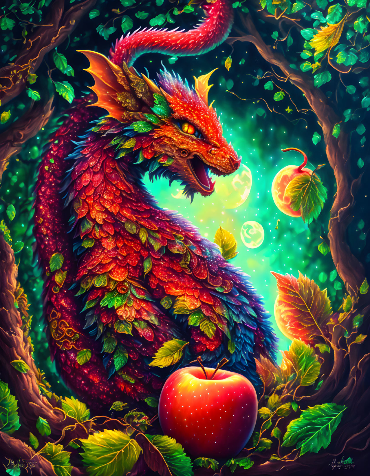 Fantasy Red Dragon