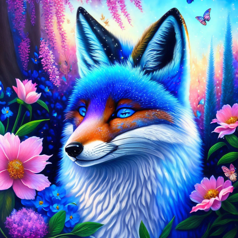 Blue fox