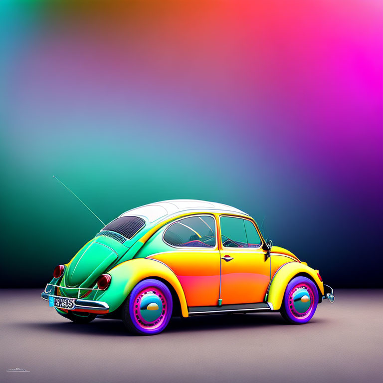 Psychedelic Beetle