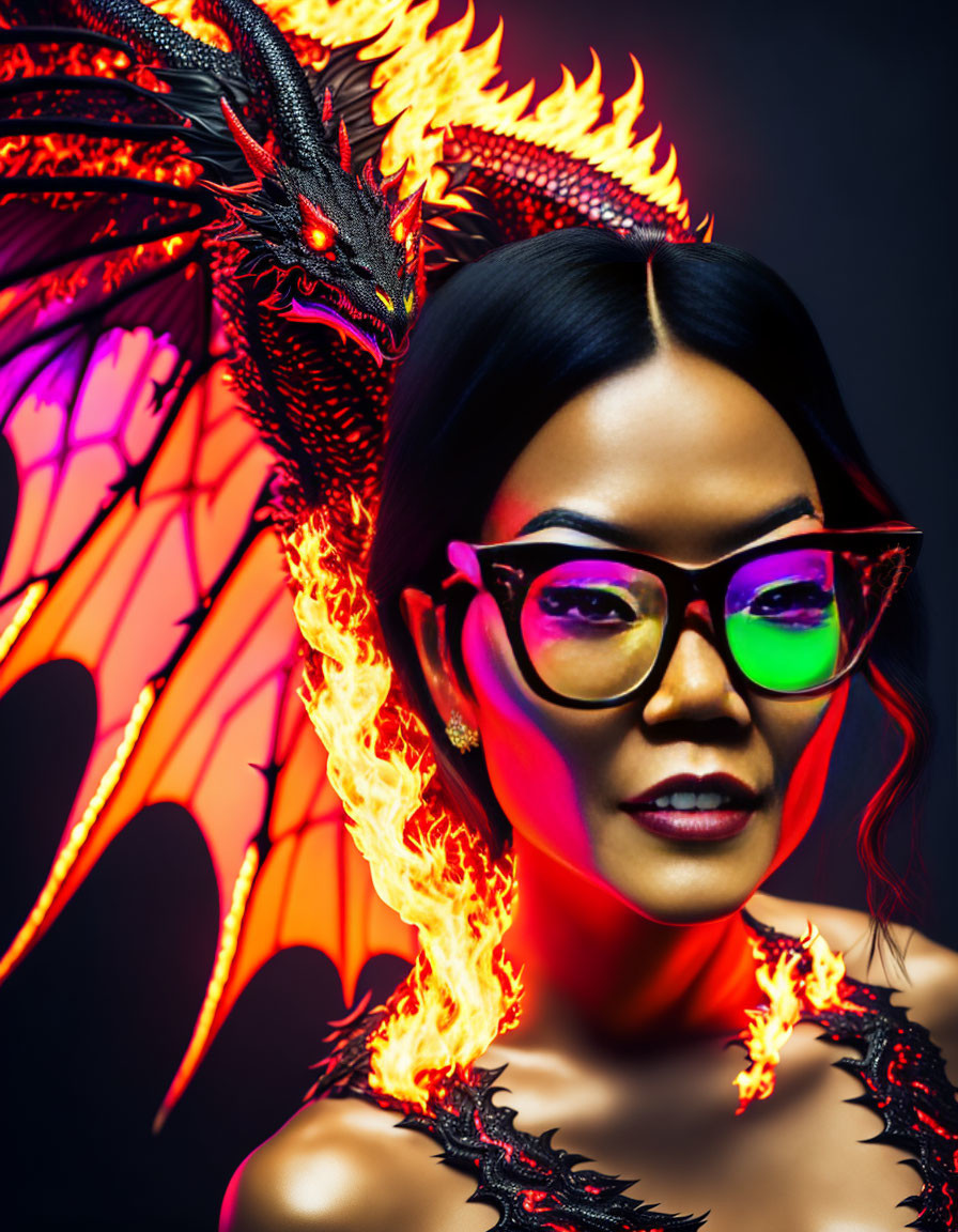 Ali Wong as  Dark Dragon Lady 34