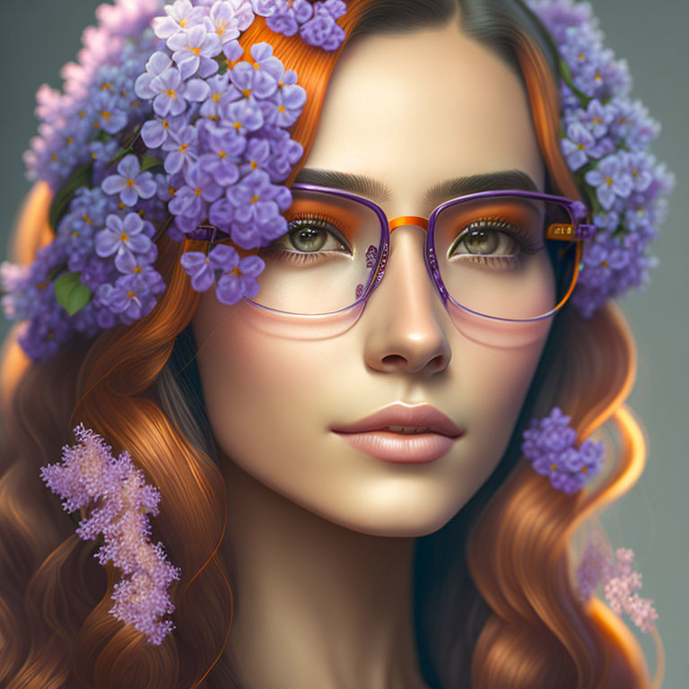 She Wore Lilacs In Her Hair