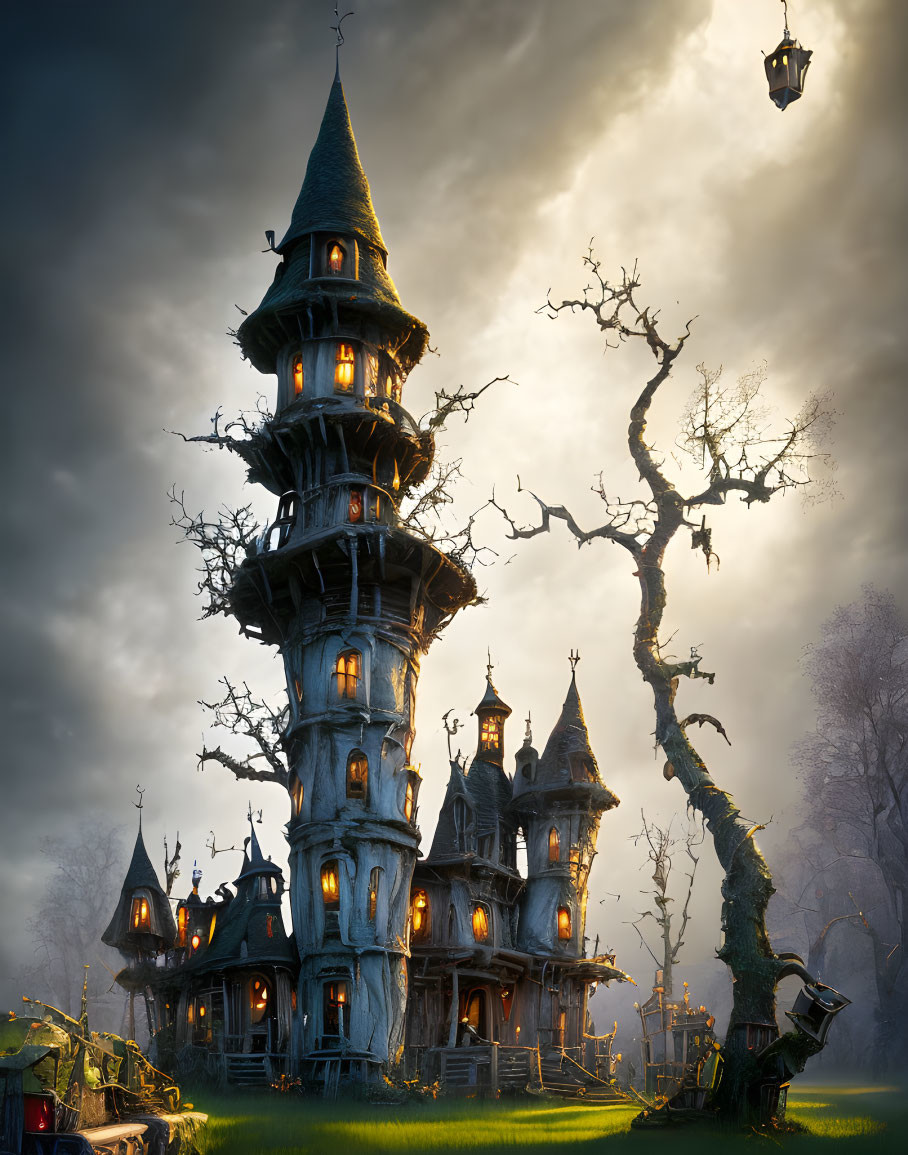 Haunted Tower House