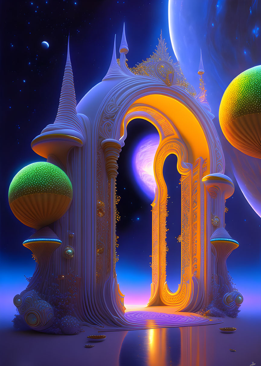 Cosmic Citadel: Arch of Avarice
