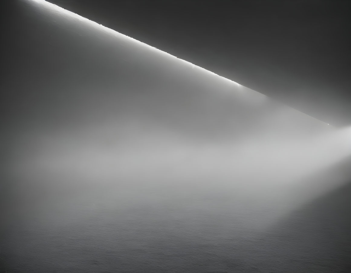 Beam of Light Creates Stark Contrast on Textured Surface