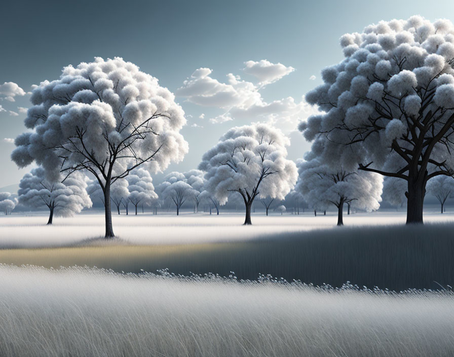 Cotton trees