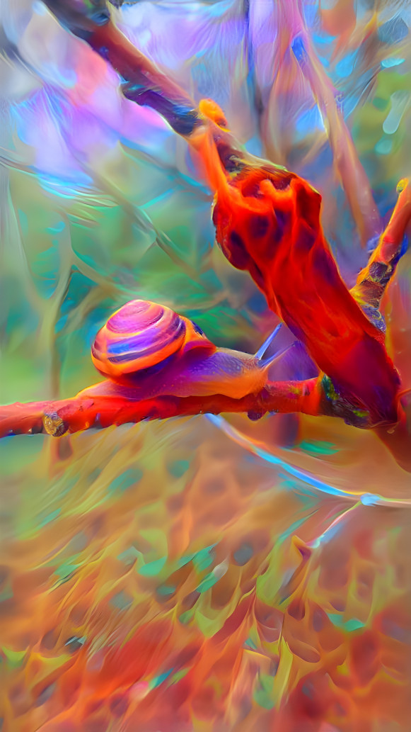 Psychedelic Snail 