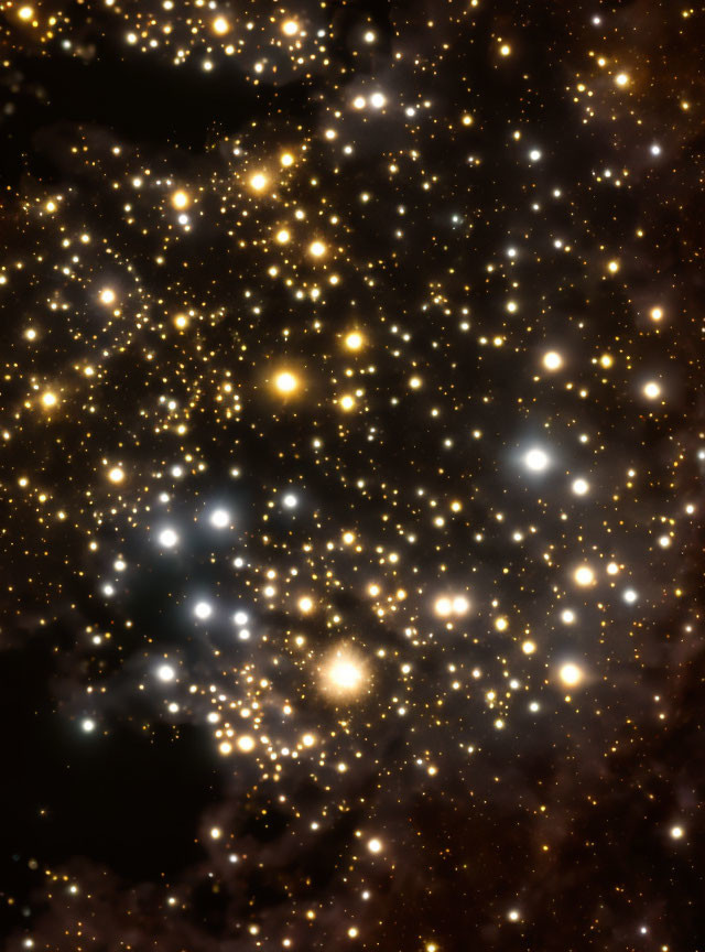 Vibrant stars in dark cosmic backdrop