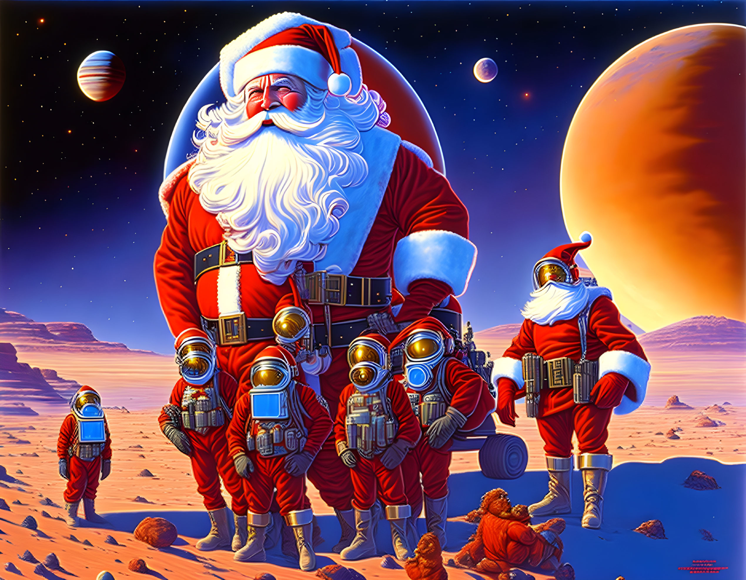 Santa Claus Conquors the Martians, Sort Of