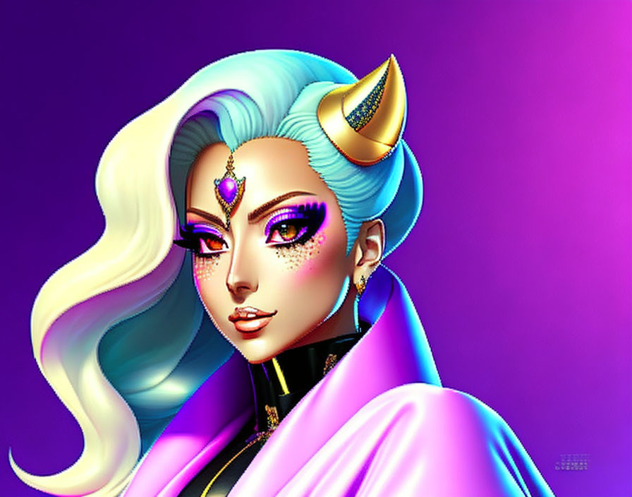 Lady Gaga Tenchi Muyo art style