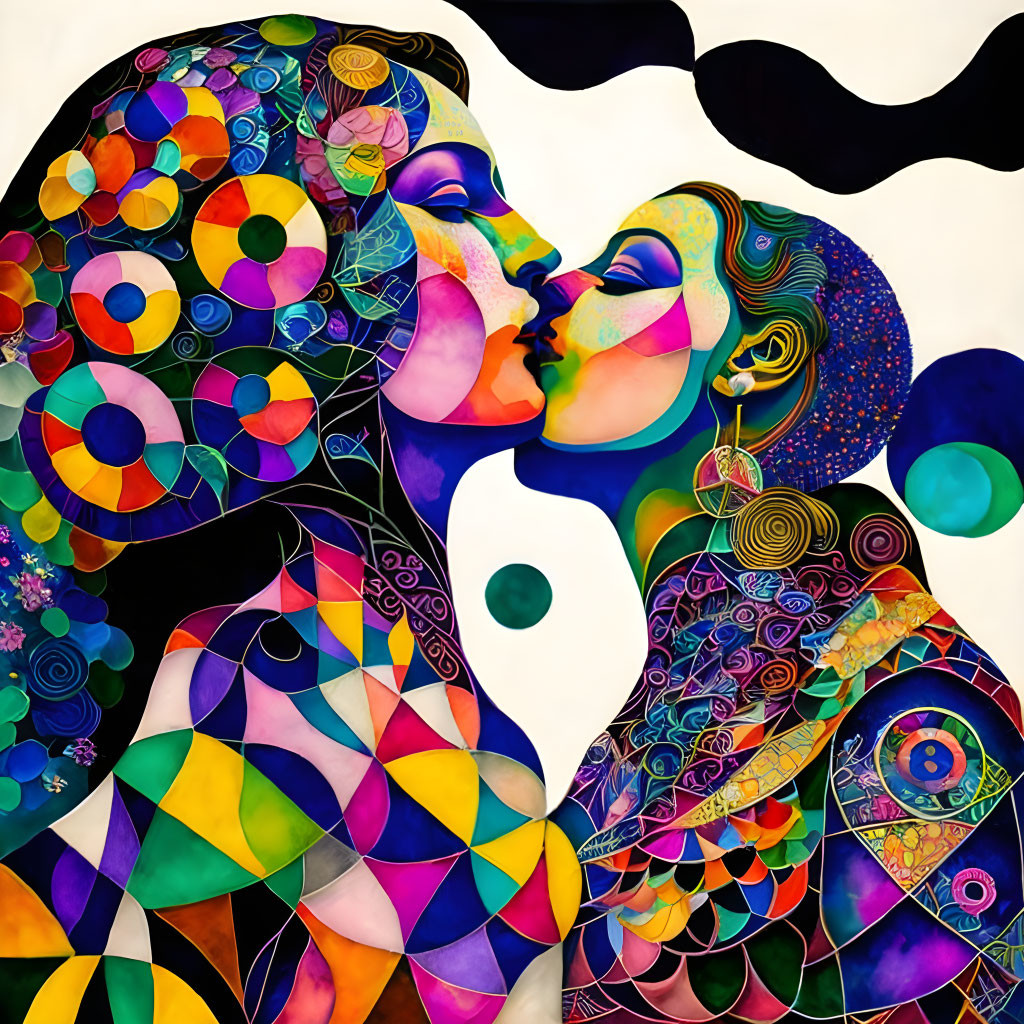 The Kiss (design for an album cover)
