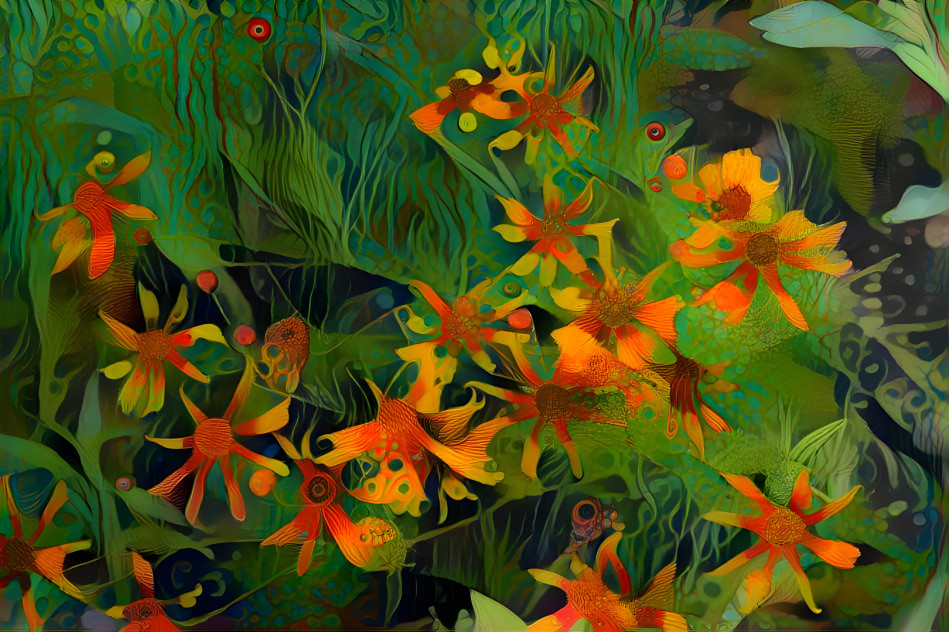 undersea flowers