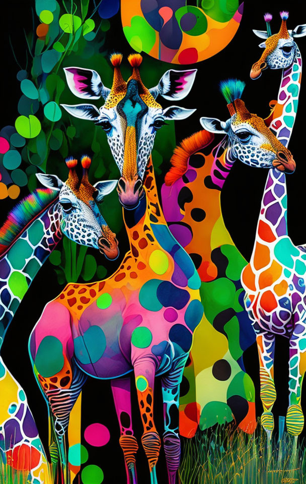 Circus Giraffes