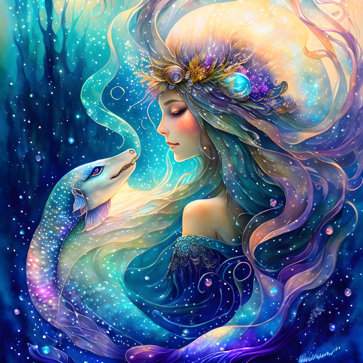 Shamanic Mermaid