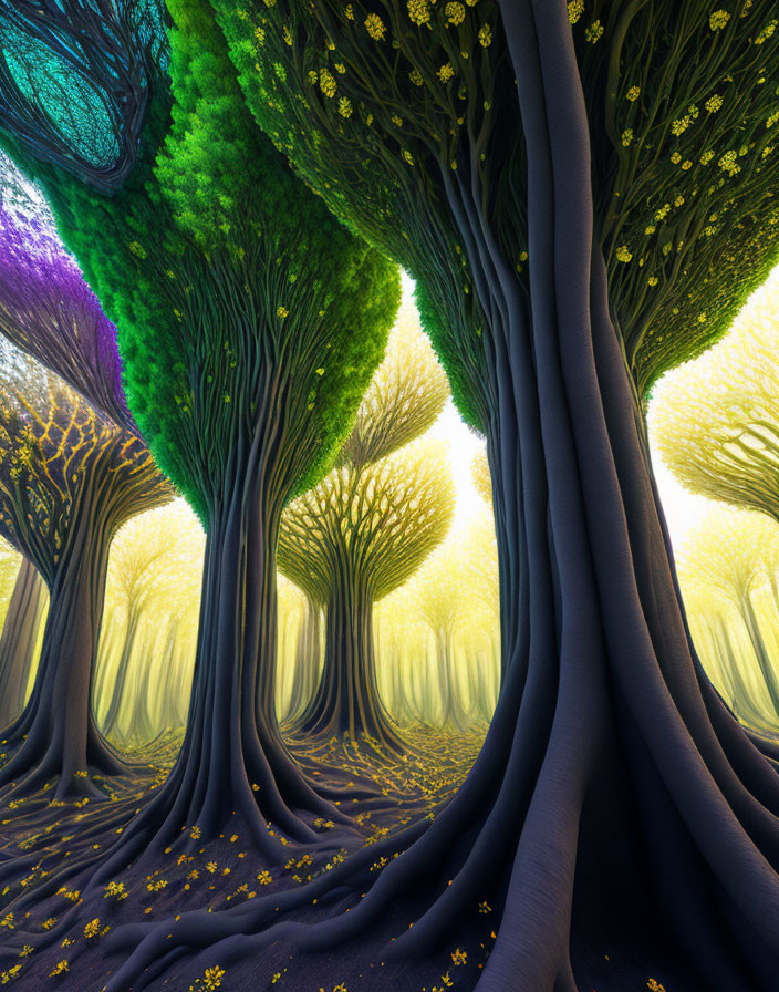 Forest of Cosmic Trees