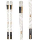 Floral Design Skis in Blue, Pink, and Black