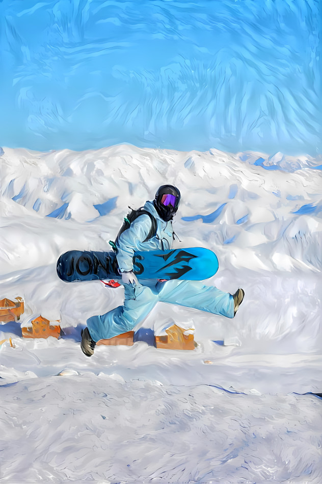 SnowBoard Man