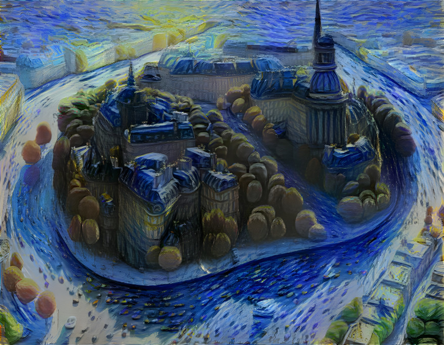 Van Goghs “Paris is an island”