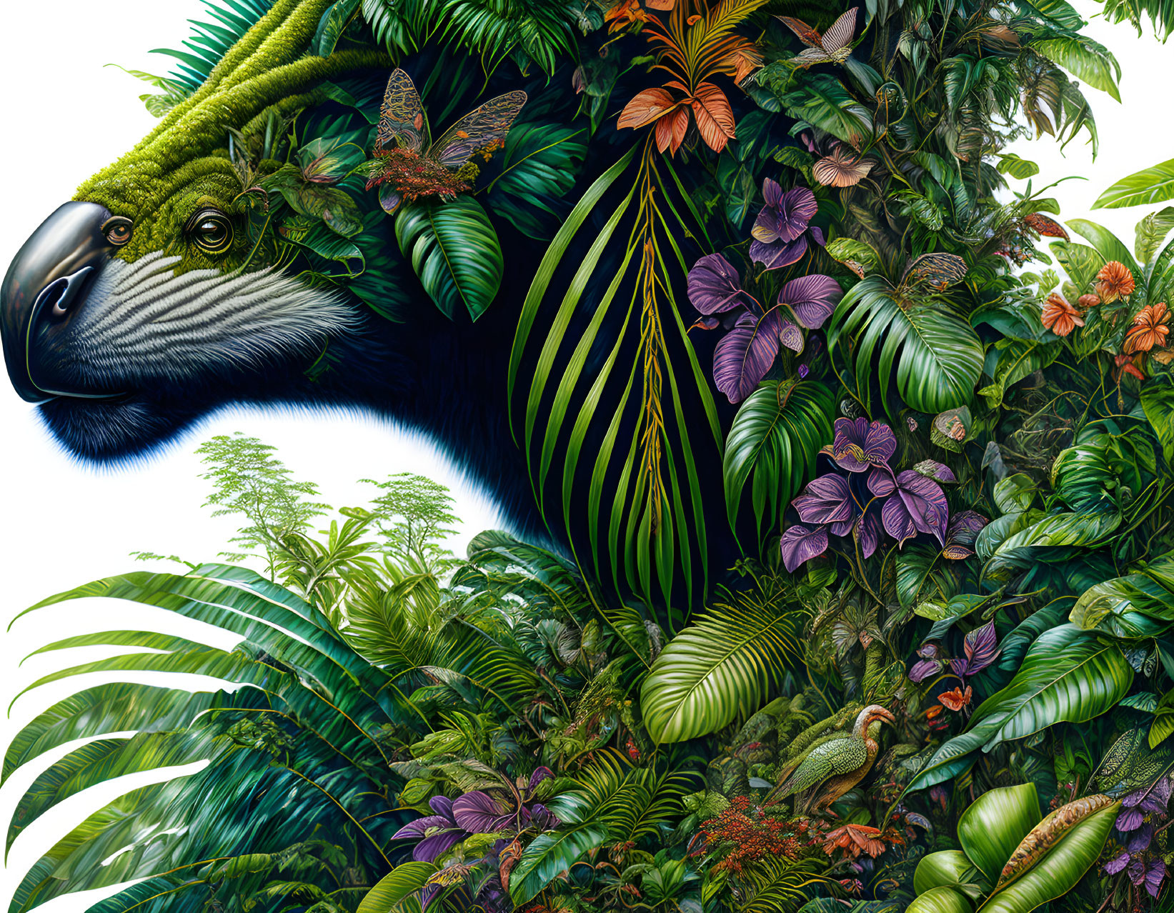 A Hyperrealistic Tropical Rainforest