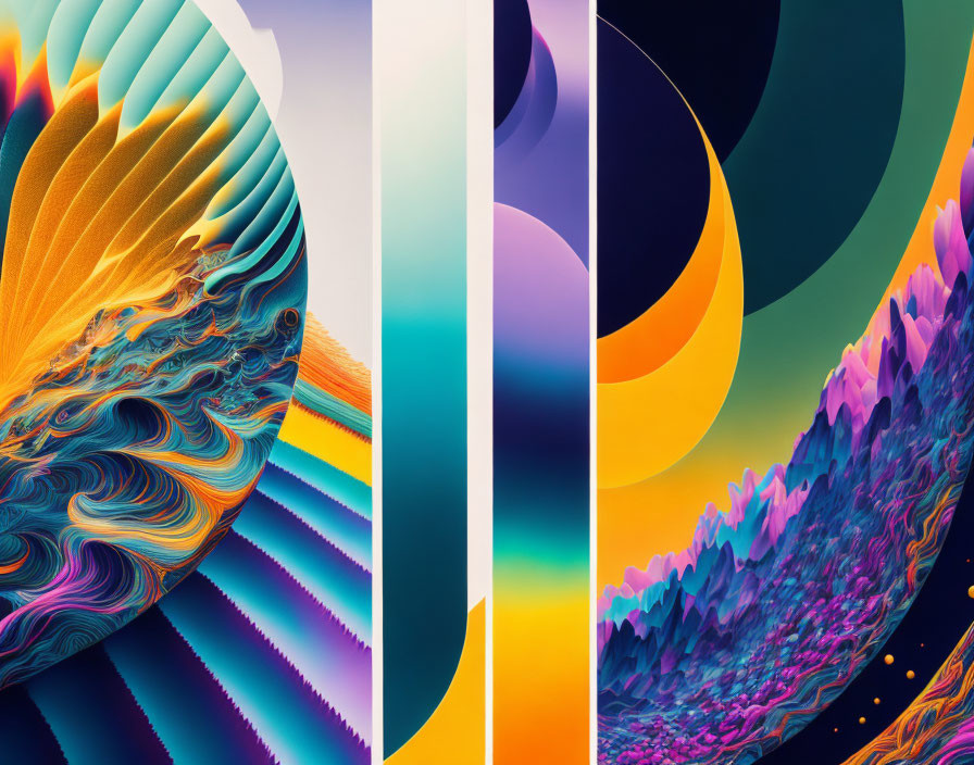 Colorful Abstract Art: Flowing Patterns & Vibrant Colors