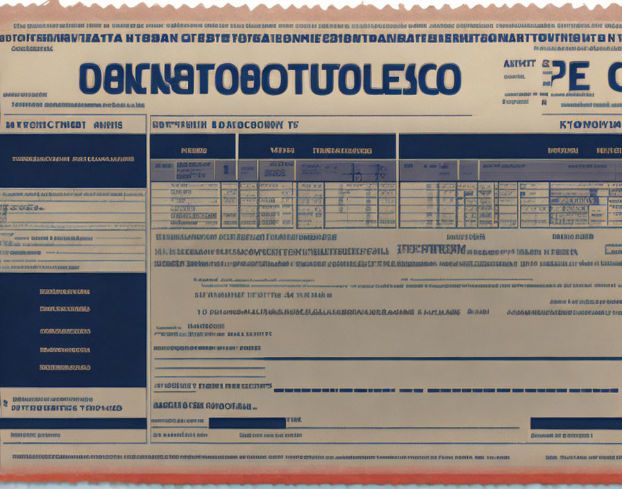 Close-up of Cyrillic text on board with timetables and information