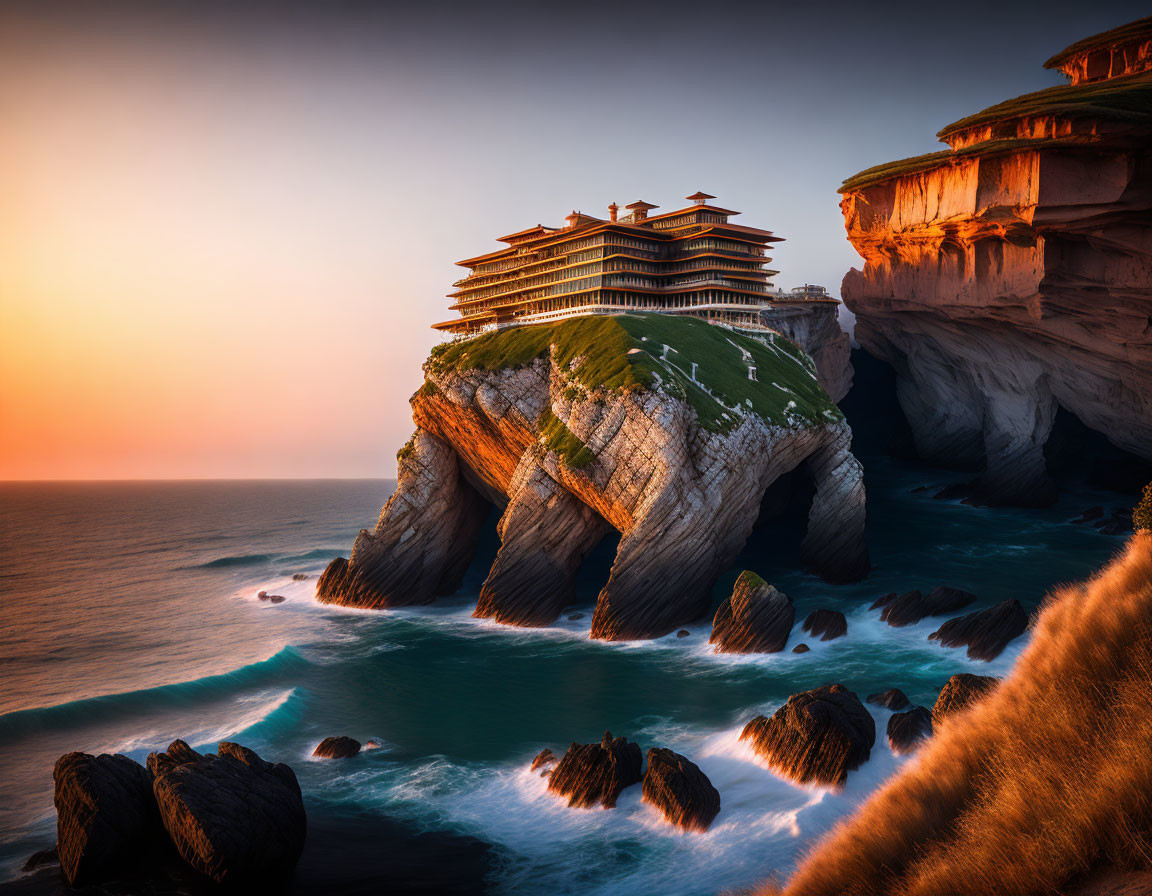 Cliff house