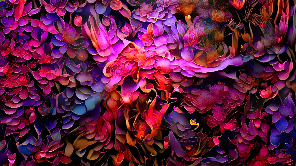 Flower petal dream